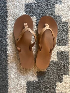 Vans Brown Flip Flop Sandals